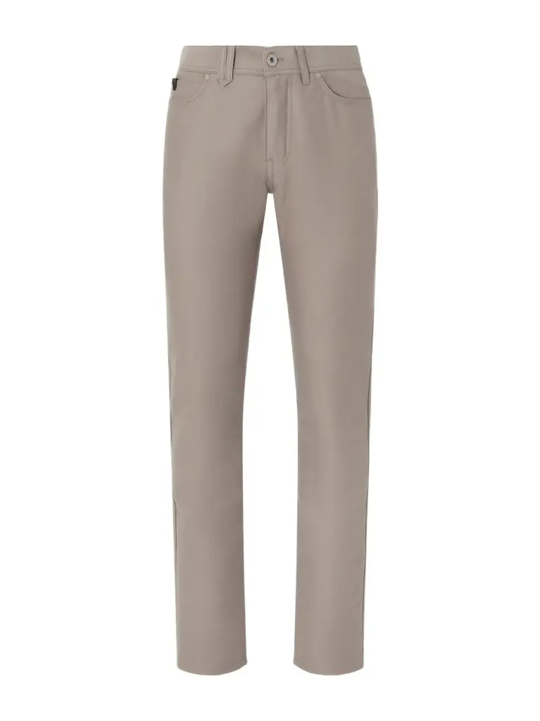 Brioni Straight-Leg Cotton-Moleskin Trousers