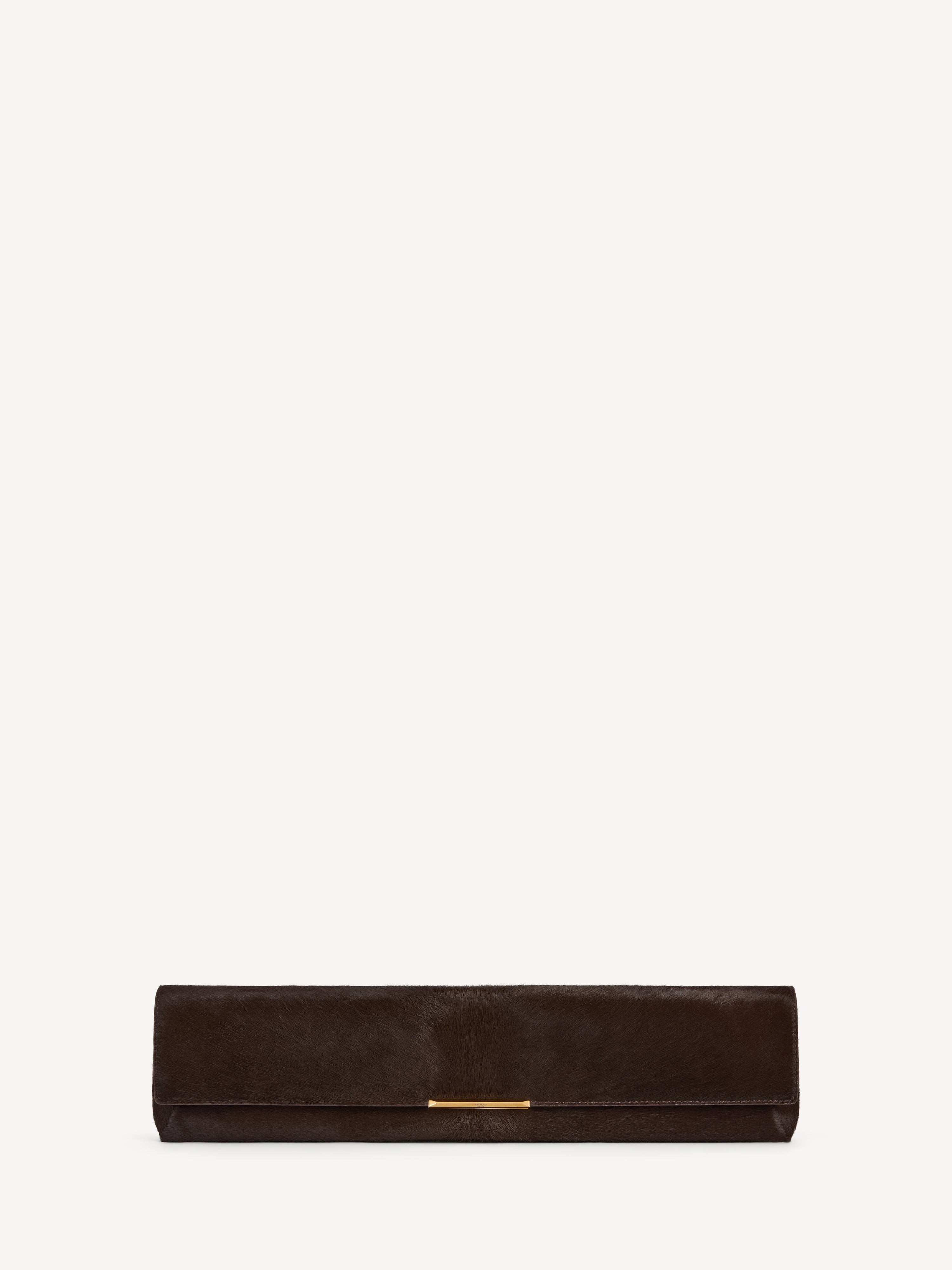 Balmain LONG CLUTCH bag in pony-effect leather | Thumbnail 1 Balmain LONG CLUTCH bag in pony-effect leather | Thumbnail 1