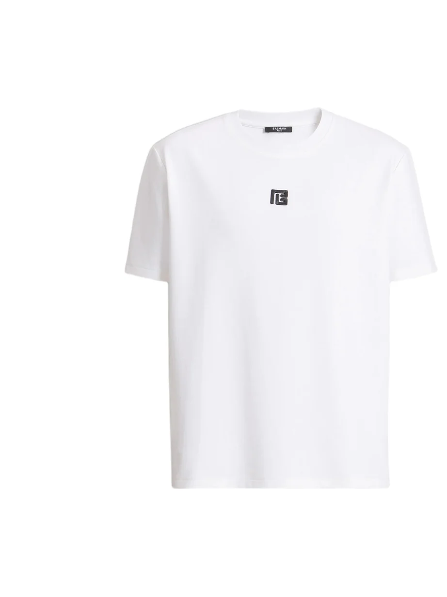 Balmain T-shirt with embroidered logo