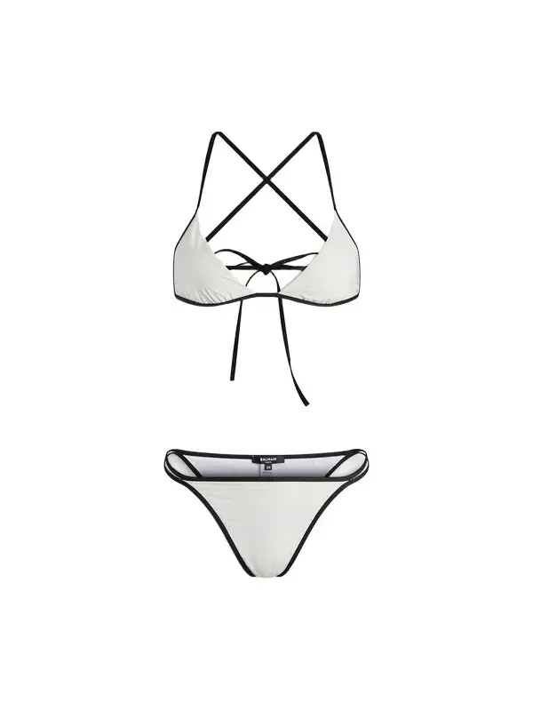 Monogram lycra swimsuit Monogram lycra swimsuit