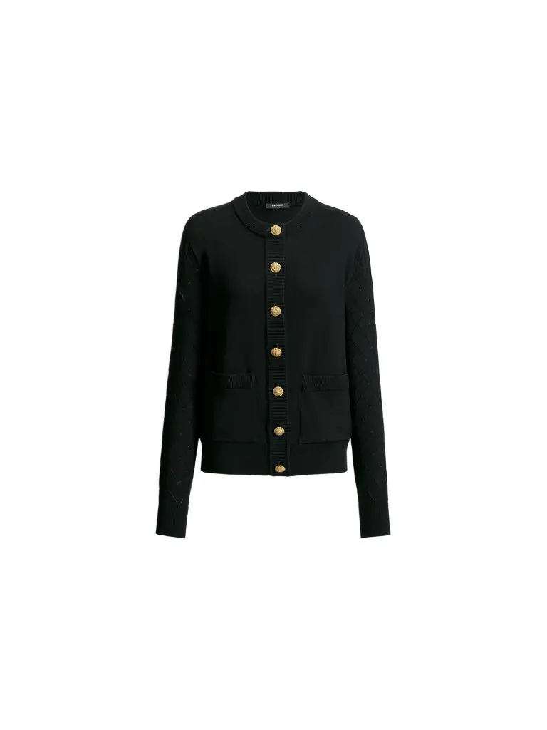 Knit cardigan
