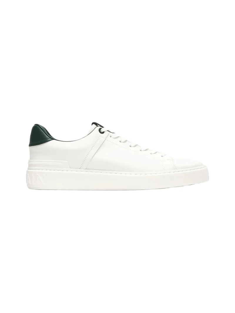 Balmain B-Court smooth leather trainers