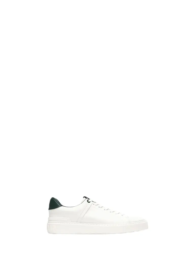 Balmain B-Court smooth leather trainers