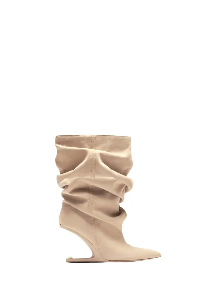 No Wedge suede ankle boots No Wedge suede ankle boots