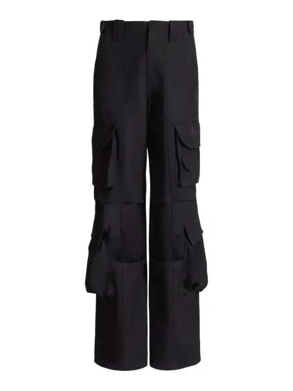Balmain Wool twill cargo pants
