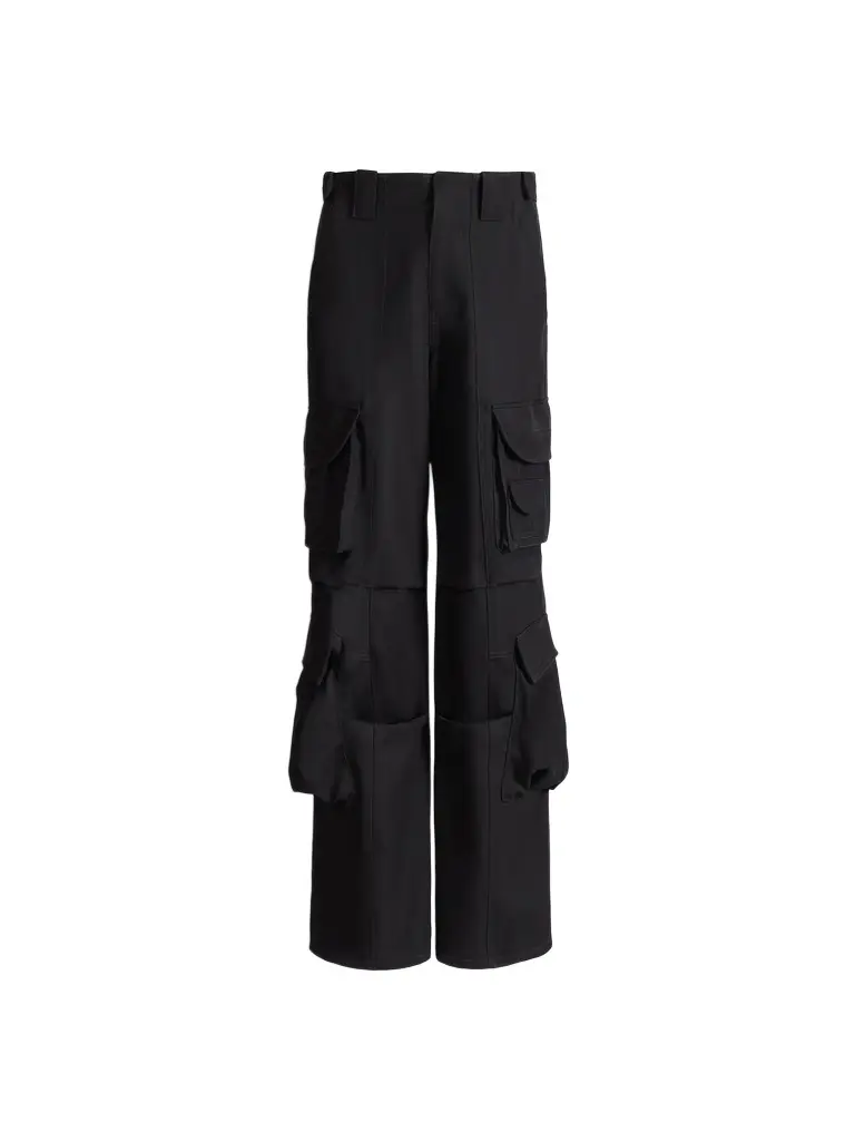 Balmain Wool twill cargo pants