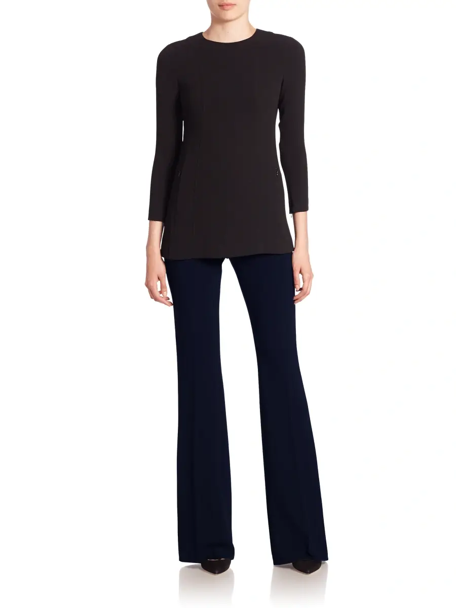Theory Women's Demetria Admiral Crepe Pants | Thumbnail 2 Theory Women's Demetria Admiral Crepe Pants | Thumbnail 2