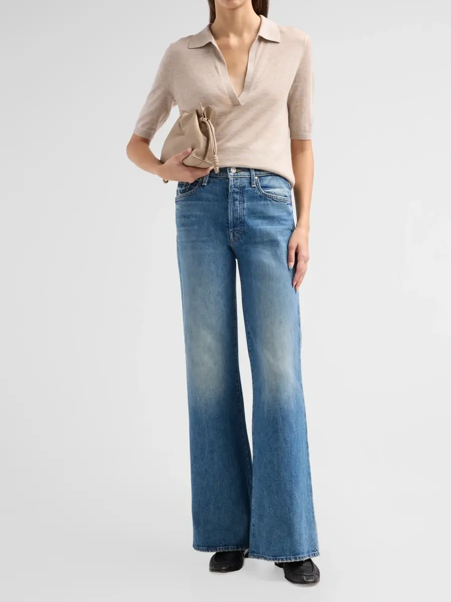 Mother Women's The Runway Flared-Leg Jeans | Thumbnail 2