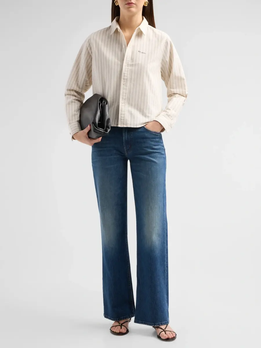 Mother Women's The Cropped Bestie Shirt | Thumbnail 2