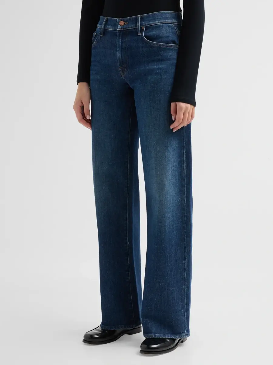 Mother Women's The Mid-Rise Lasso Sneak Jeans | Thumbnail 4 Mother Women's The Mid-Rise Lasso Sneak Jeans | Thumbnail 4