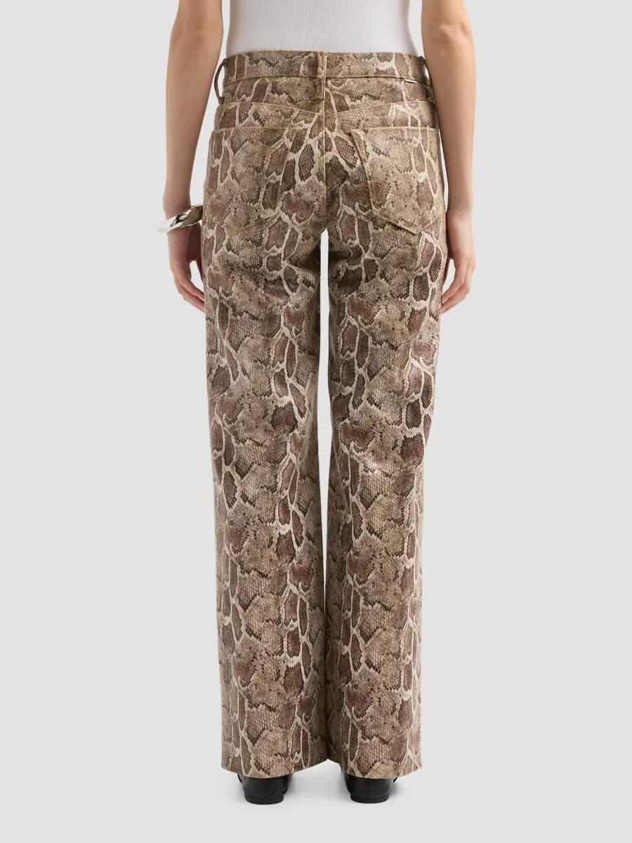 Mother Women's The Maven Sneak Leather-Blend Pants | Thumbnail 3 Mother Women's The Maven Sneak Leather-Blend Pants | Thumbnail 3