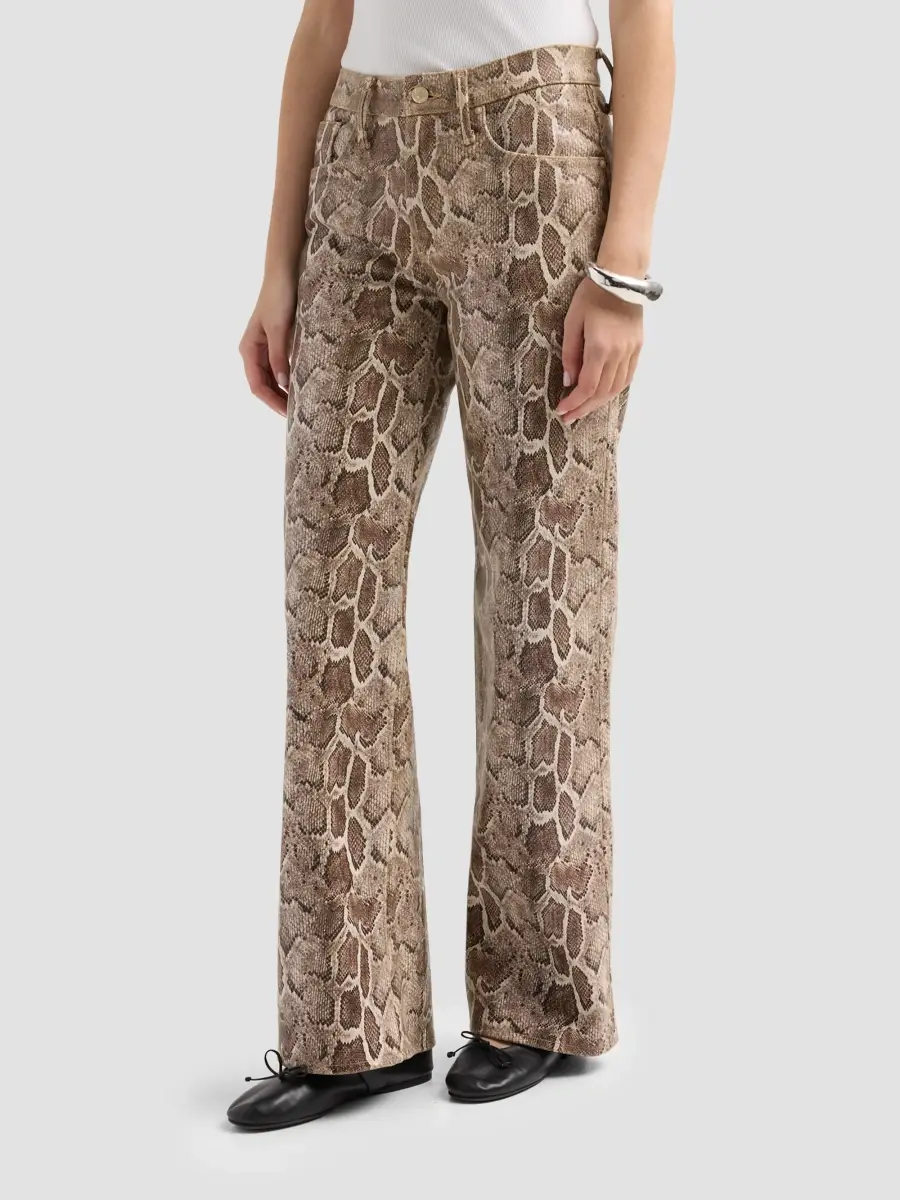 Mother Women's The Maven Sneak Leather-Blend Pants | Thumbnail 4 Mother Women's The Maven Sneak Leather-Blend Pants | Thumbnail 4