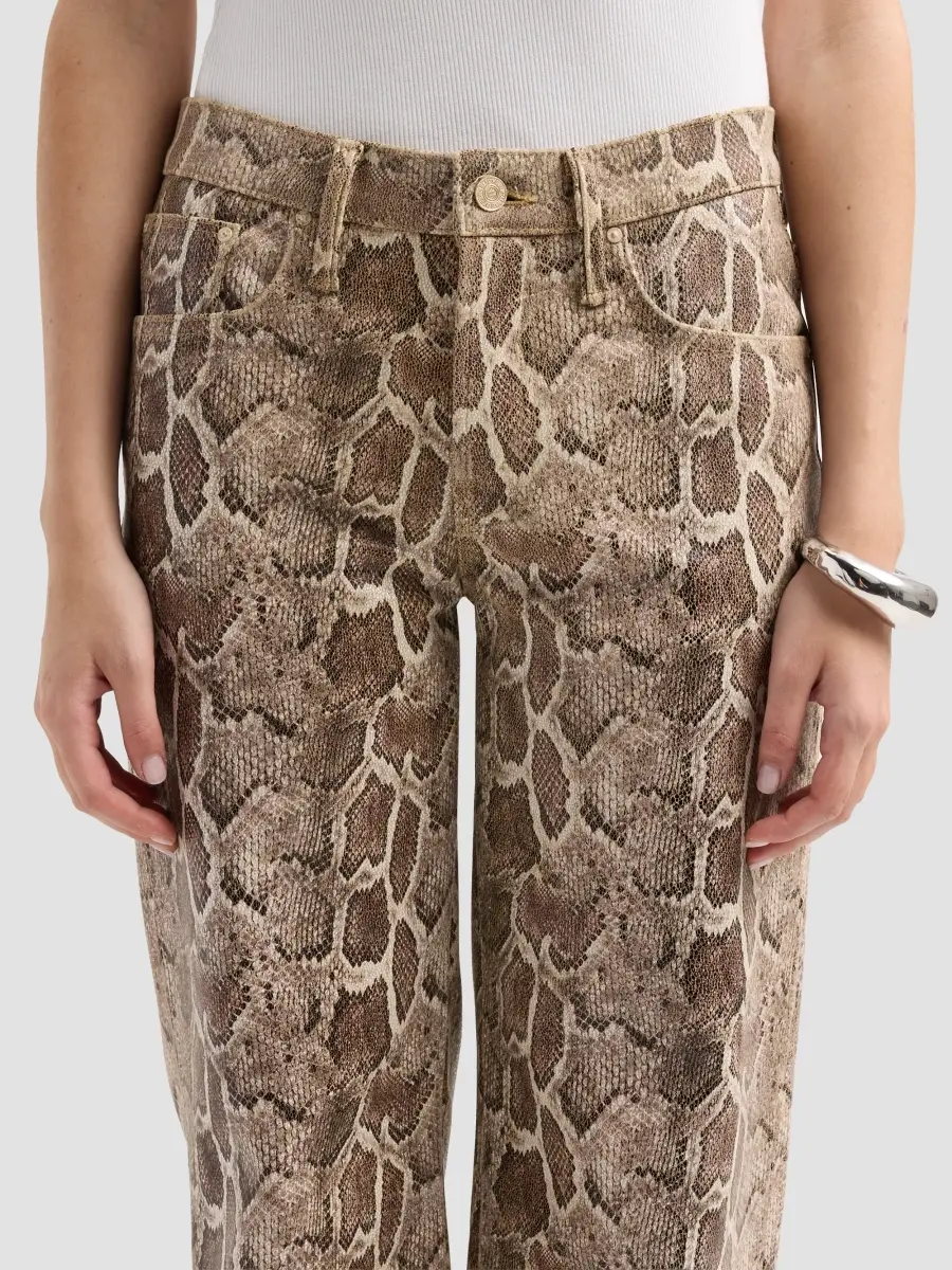 Mother Women's The Maven Sneak Leather-Blend Pants | Thumbnail 5 Mother Women's The Maven Sneak Leather-Blend Pants | Thumbnail 5