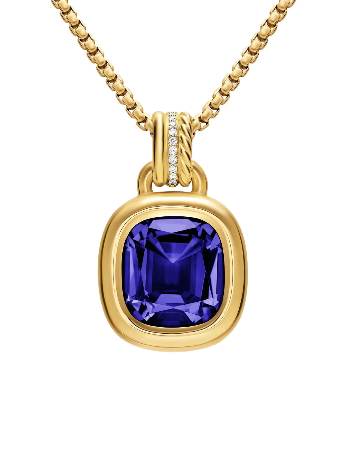 David Yurman Women's DY Mercer Color Enhancer in 18K Yellow Gold