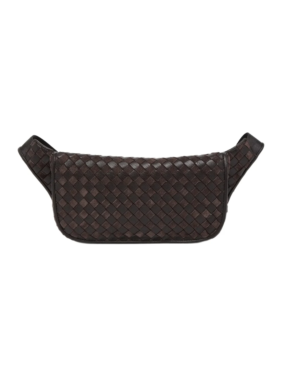 Bottega Veneta Men's Veneto Intrecciato Leather Belt Bag