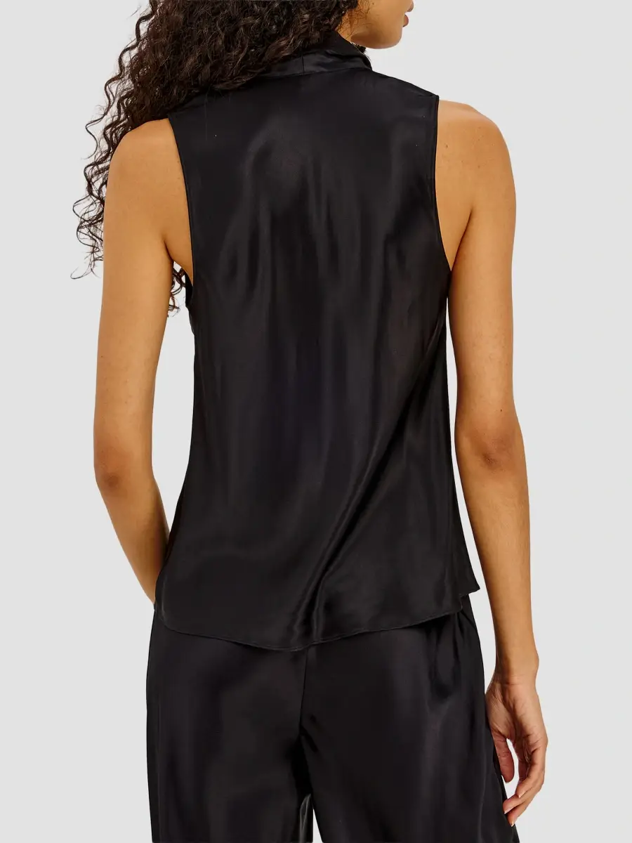 RAILS Women's Poppy V-Neck Satin Top | Thumbnail 3 RAILS Women's Poppy V-Neck Satin Top | Thumbnail 3