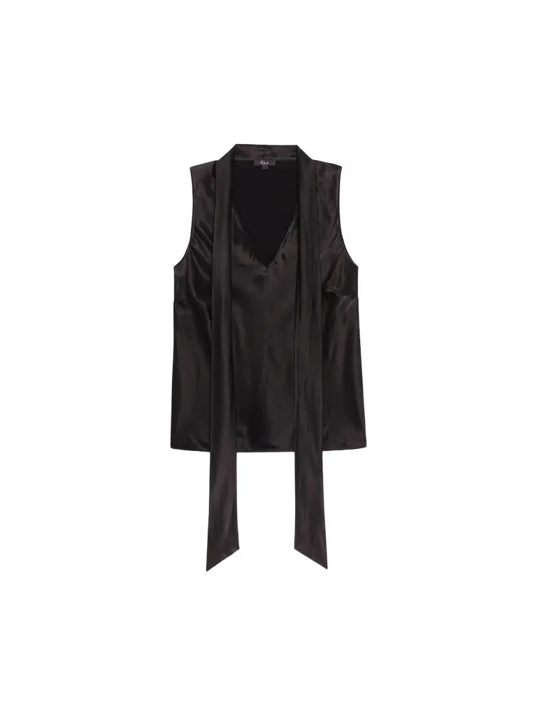 Women's Poppy V-Neck Satin Top Women's Poppy V-Neck Satin Top