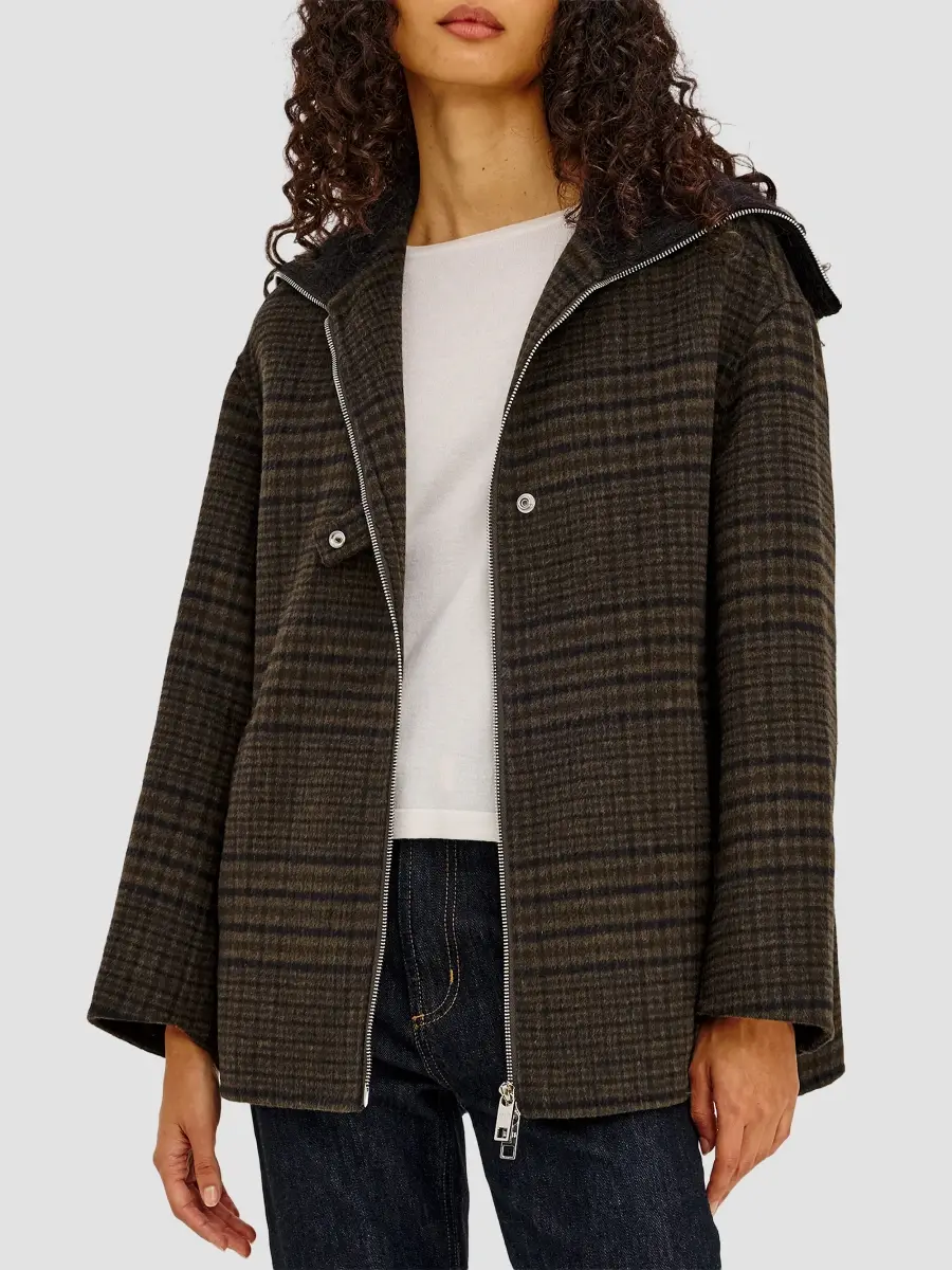 RAILS Women's Silves Plaid Wool-Blend Jacket | Thumbnail 6 RAILS Women's Silves Plaid Wool-Blend Jacket | Thumbnail 6