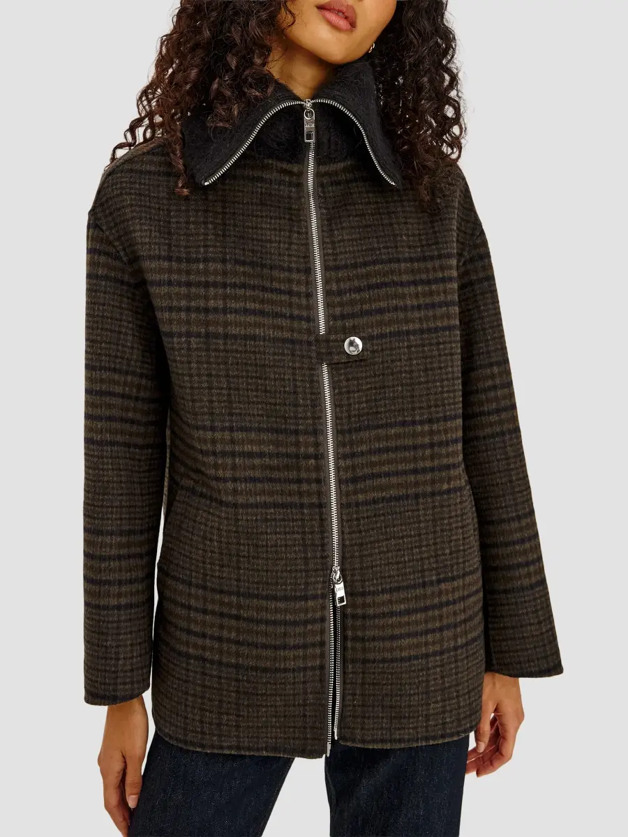 RAILS Women's Silves Plaid Wool-Blend Jacket | Thumbnail 7 RAILS Women's Silves Plaid Wool-Blend Jacket | Thumbnail 7