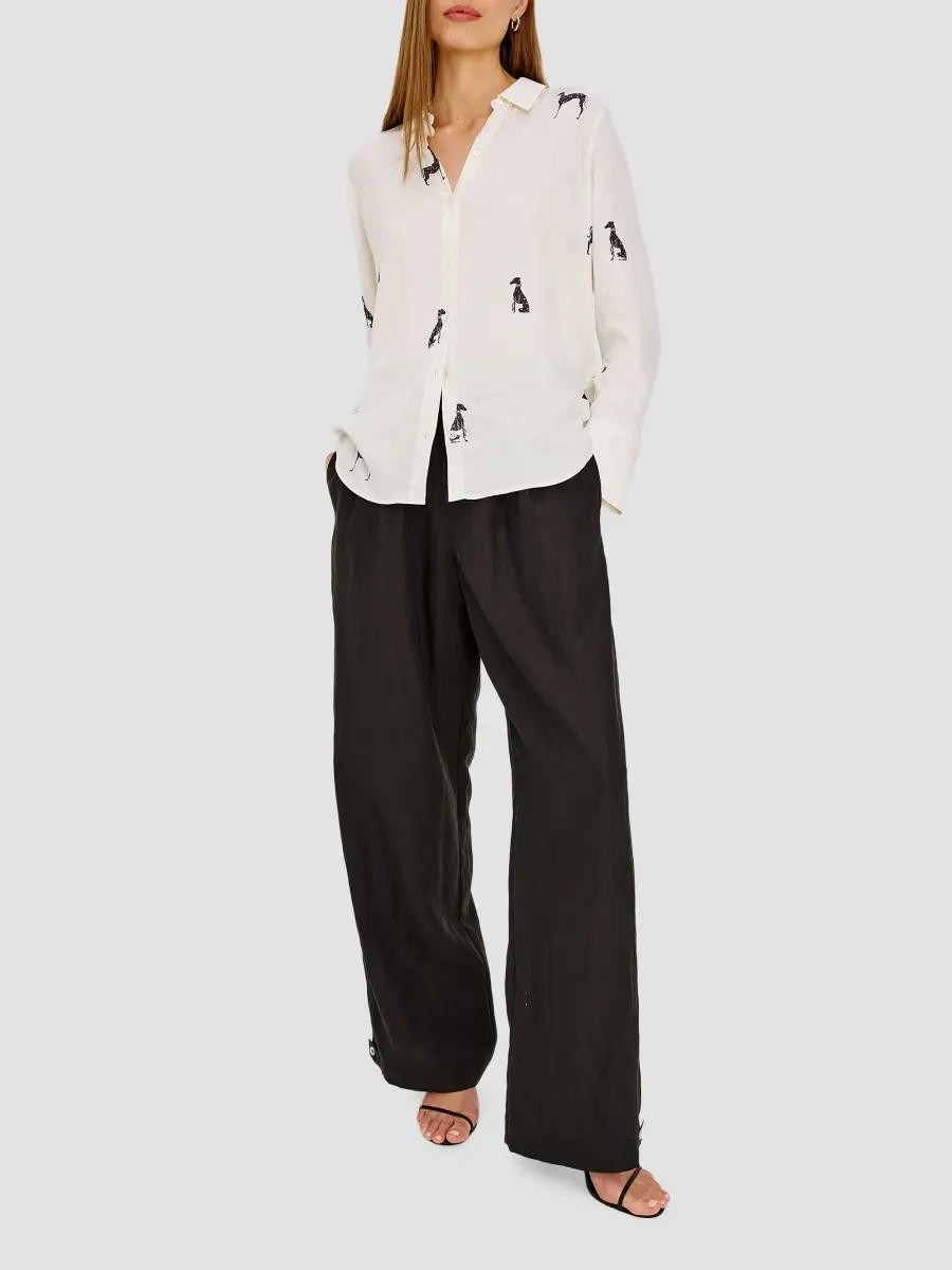 RAILS Women's Saige Dog-Print Shirt | Thumbnail 2 RAILS Women's Saige Dog-Print Shirt | Thumbnail 2