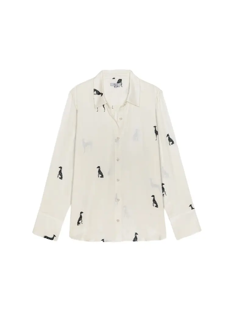 Women's Saige Dog-Print Shirt Women's Saige Dog-Print Shirt