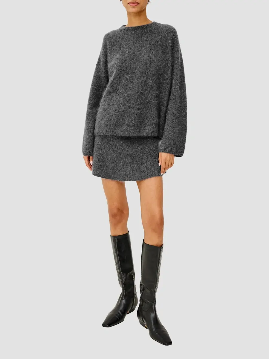 RAILS Women's Gayle Wool-Cashmere A-Line Mini Skirt | Thumbnail 2 RAILS Women's Gayle Wool-Cashmere A-Line Mini Skirt | Thumbnail 2