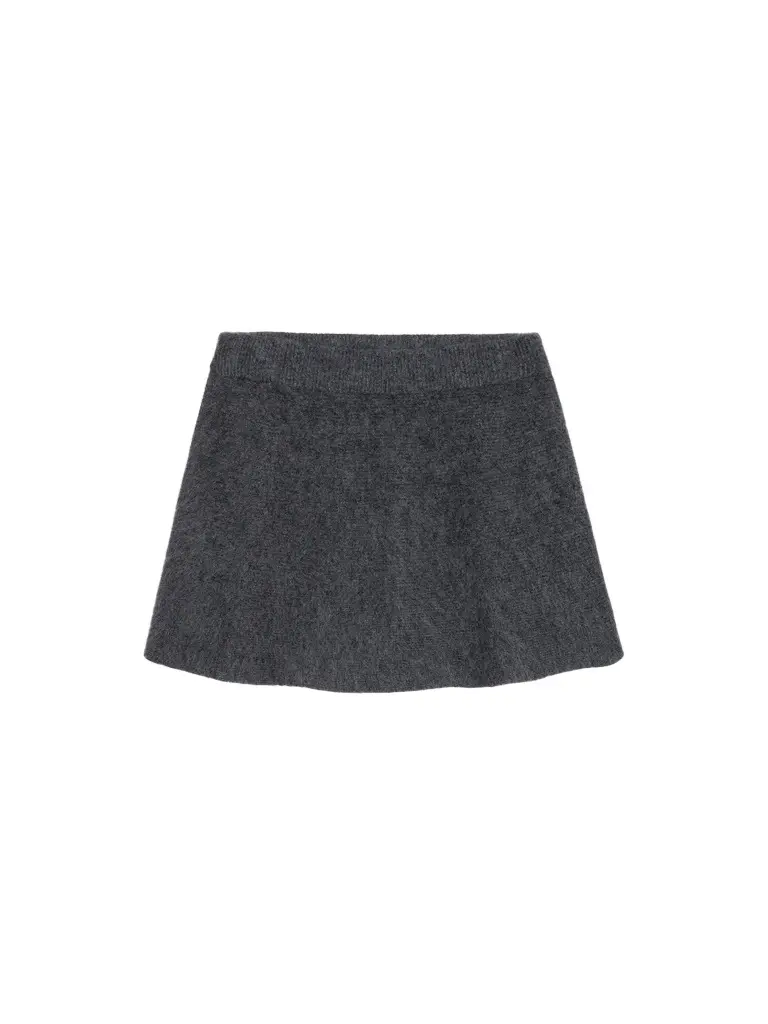 Women's Gayle Wool-Cashmere A-Line Mini Skirt Women's Gayle Wool-Cashmere A-Line Mini Skirt