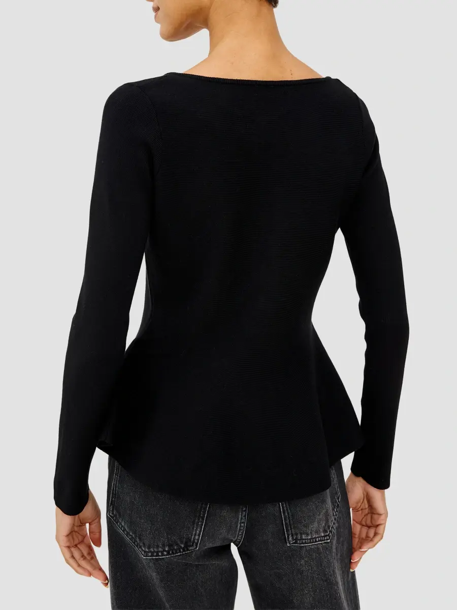 RAILS Women's Diane Peplum-Hem Sweater | Thumbnail 3 RAILS Women's Diane Peplum-Hem Sweater | Thumbnail 3