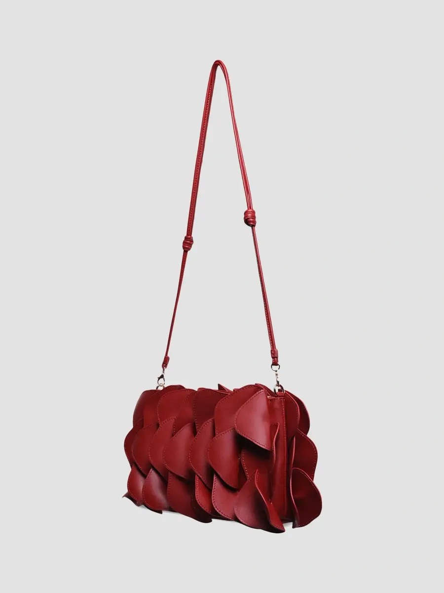 Farm Rio Women's Leather Flower Clutch Bag | Thumbnail 2 Farm Rio Women's Leather Flower Clutch Bag | Thumbnail 2