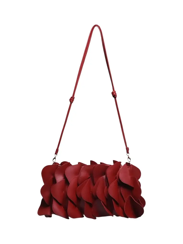 Women's Leather Flower Clutch Bag Women's Leather Flower Clutch Bag