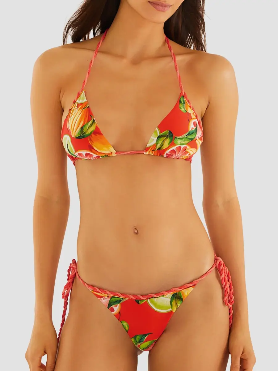 Farm Rio Women's Fruit Tie Bikini Bottom | Thumbnail 2 Farm Rio Women's Fruit Tie Bikini Bottom | Thumbnail 2