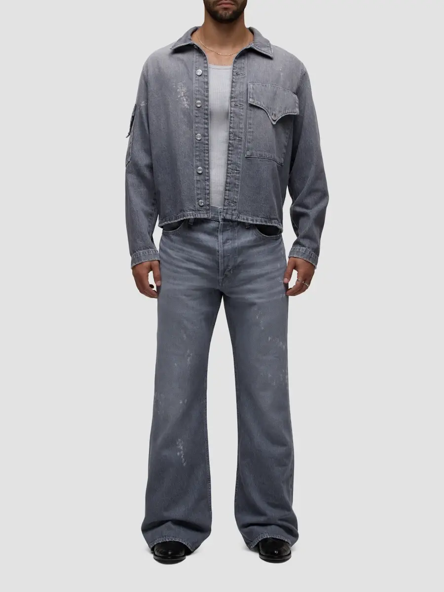 Hudson Jeans Men's Denim Shirt Jacket | Thumbnail 2 Hudson Jeans Men's Denim Shirt Jacket | Thumbnail 2