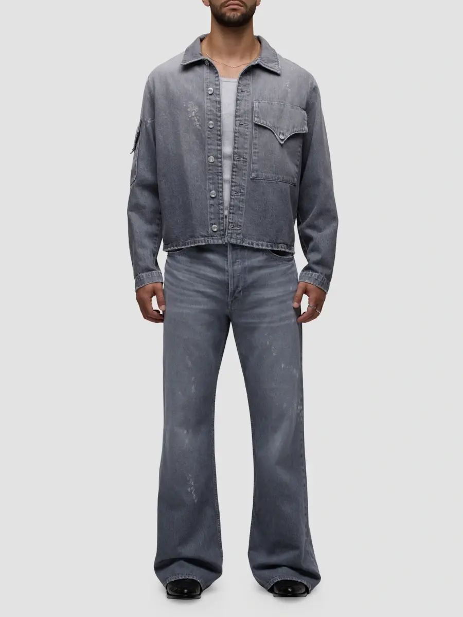 Hudson Jeans Men's Hendrix Whiskered Flared Jeans | Thumbnail 2 Hudson Jeans Men's Hendrix Whiskered Flared Jeans | Thumbnail 2