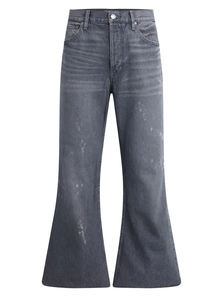 Hudson Jeans Men's Hendrix Whiskered Flared Jeans