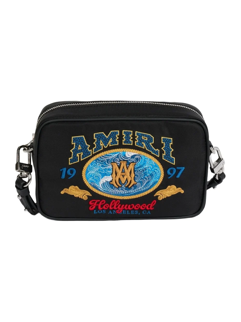 Men's Embroidered Logo Camera Case Men's Embroidered Logo Camera Case