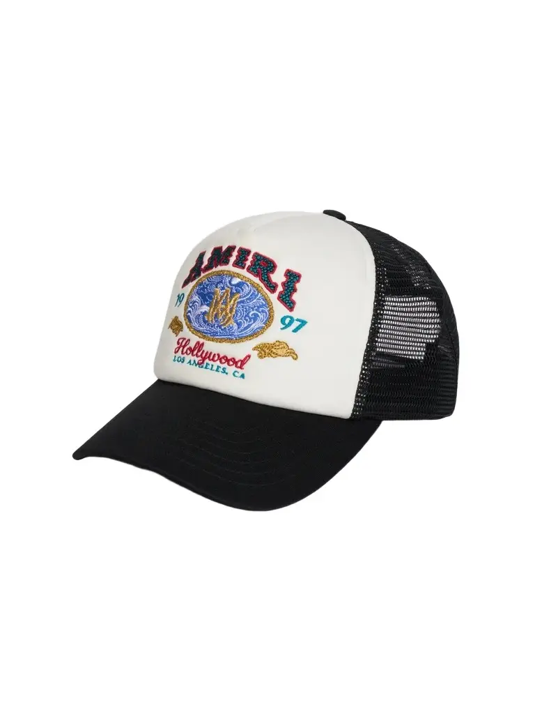 AMIRI Men's Wave Foam Trucker Hat
