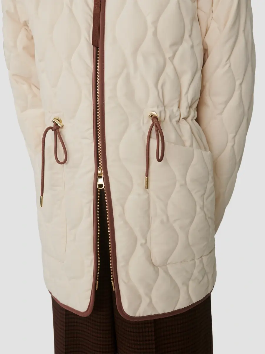 Varley Women's Bartley Faux Fur-Collar Quilted Twill Jacket | Thumbnail 6 Varley Women's Bartley Faux Fur-Collar Quilted Twill Jacket | Thumbnail 6