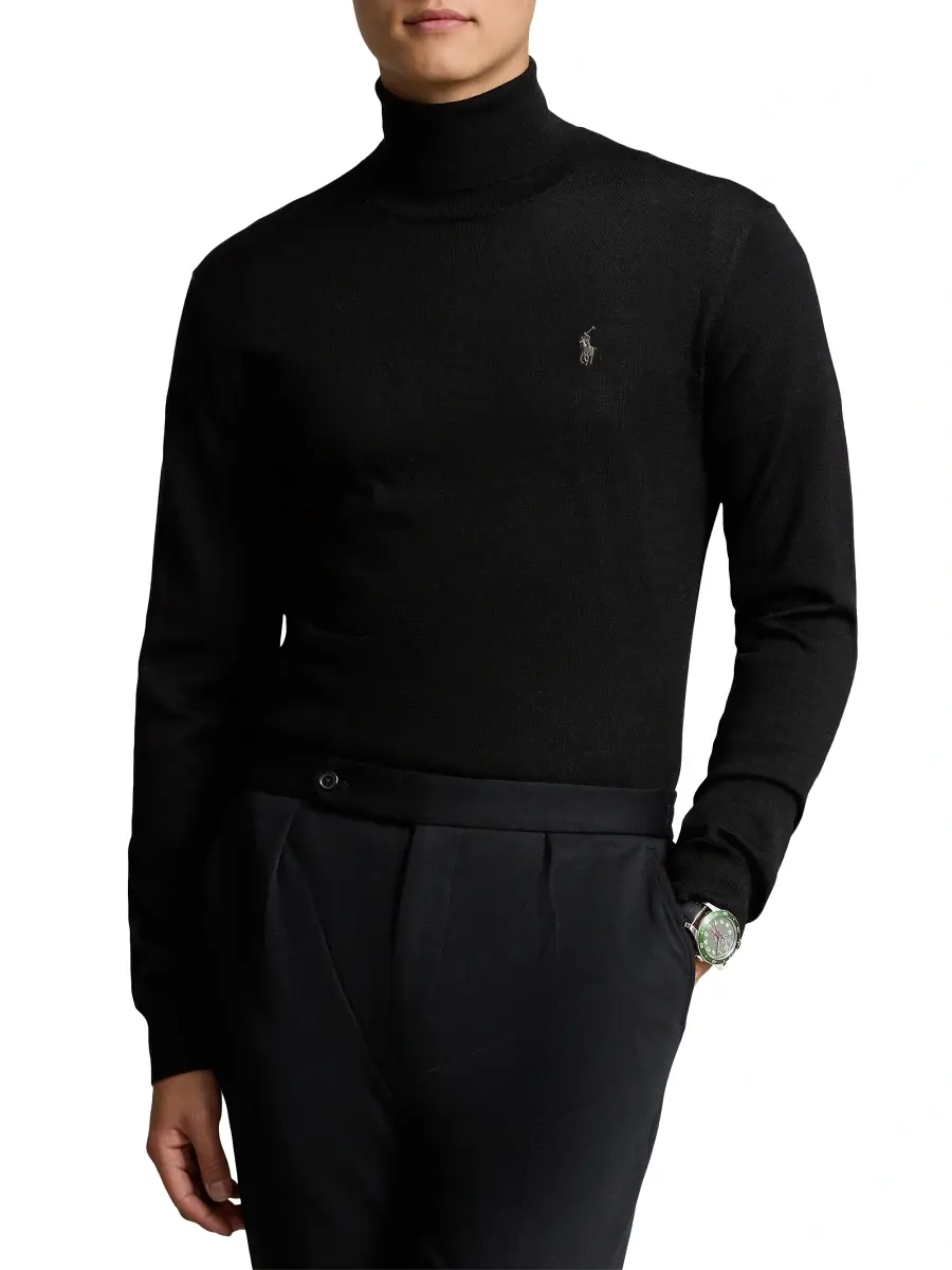 Polo Ralph Lauren Men's Wool Turtleneck Sweater | Thumbnail 3 Polo Ralph Lauren Men's Wool Turtleneck Sweater | Thumbnail 3