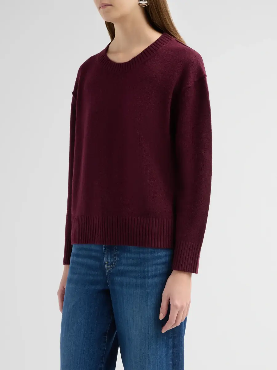 L'Agence Women's Cashmere Crewneck Sweater | Thumbnail 4