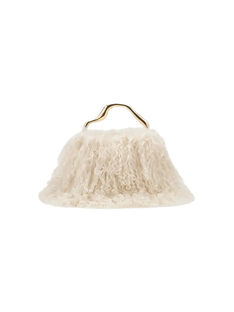 Women's Solene Shearling Mini Handle Bag Women's Solene Shearling Mini Handle Bag
