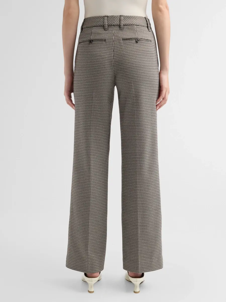 rag & bone Women's Farrah Ponte Jacquard Trousers | Thumbnail 3 rag & bone Women's Farrah Ponte Jacquard Trousers | Thumbnail 3