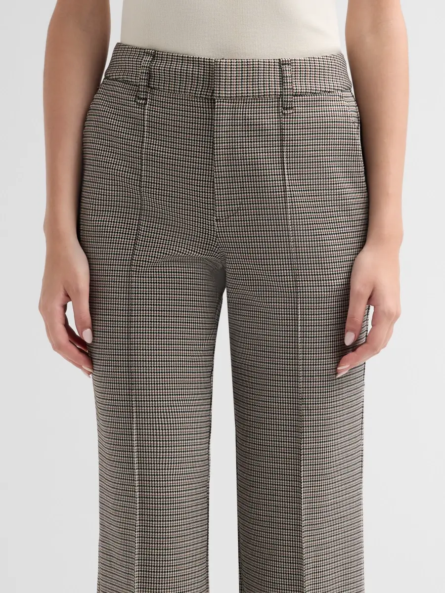 rag & bone Women's Farrah Ponte Jacquard Trousers | Thumbnail 5 rag & bone Women's Farrah Ponte Jacquard Trousers | Thumbnail 5