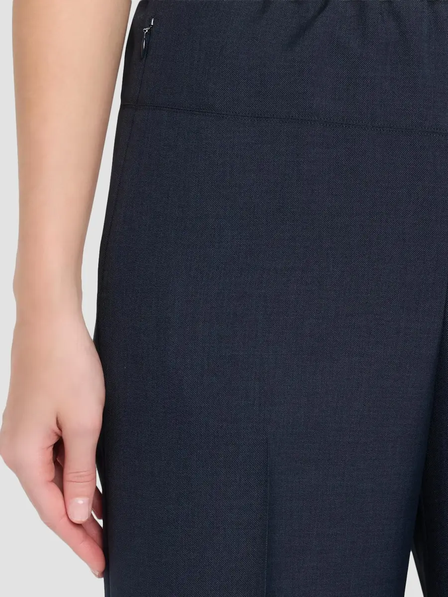 Theory Women's City Twill Wide-Leg Crop Pants | Thumbnail 5 Theory Women's City Twill Wide-Leg Crop Pants | Thumbnail 5