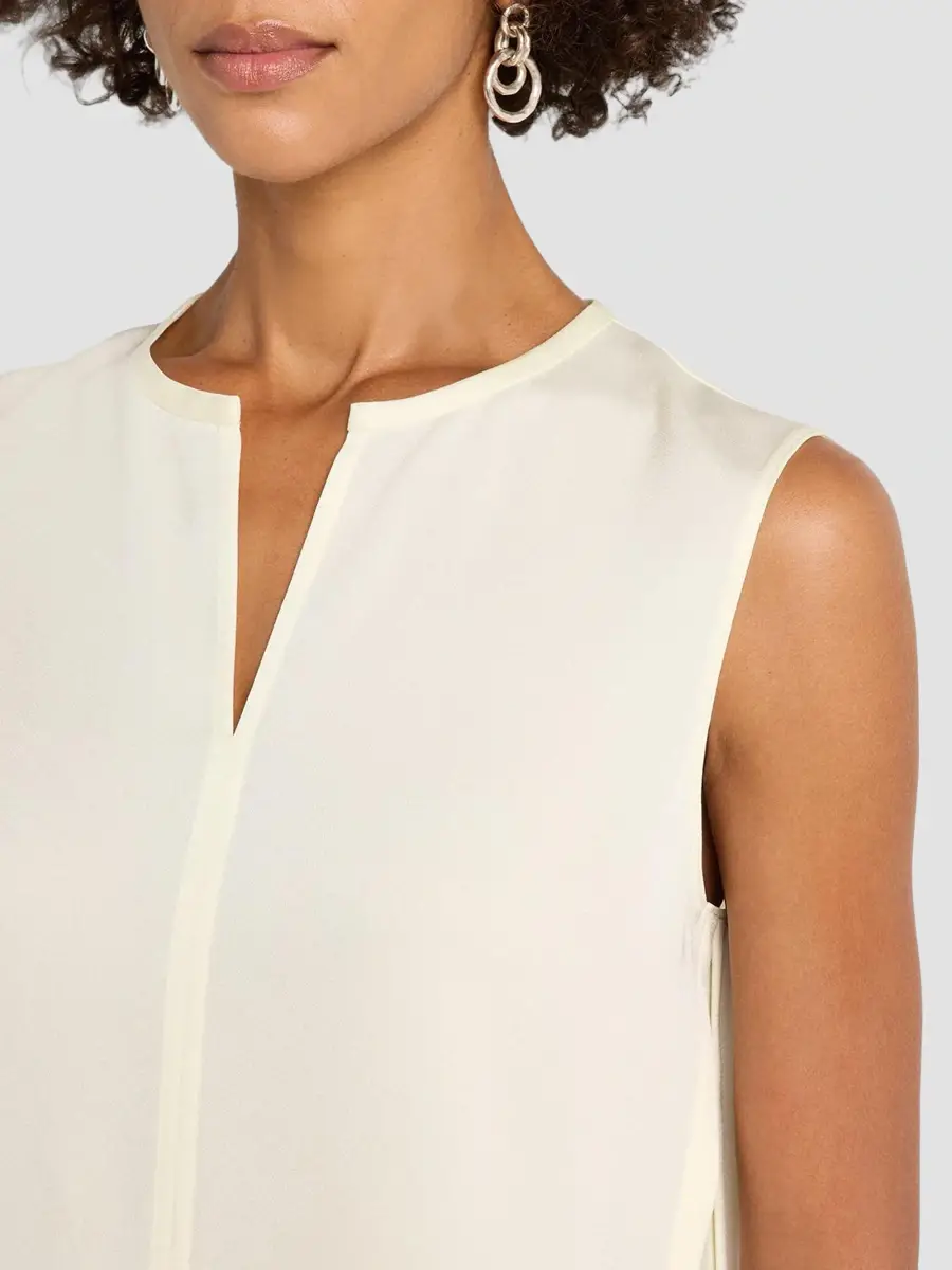 Theory Women's Satin Sleeveless Top | Thumbnail 5 Theory Women's Satin Sleeveless Top | Thumbnail 5