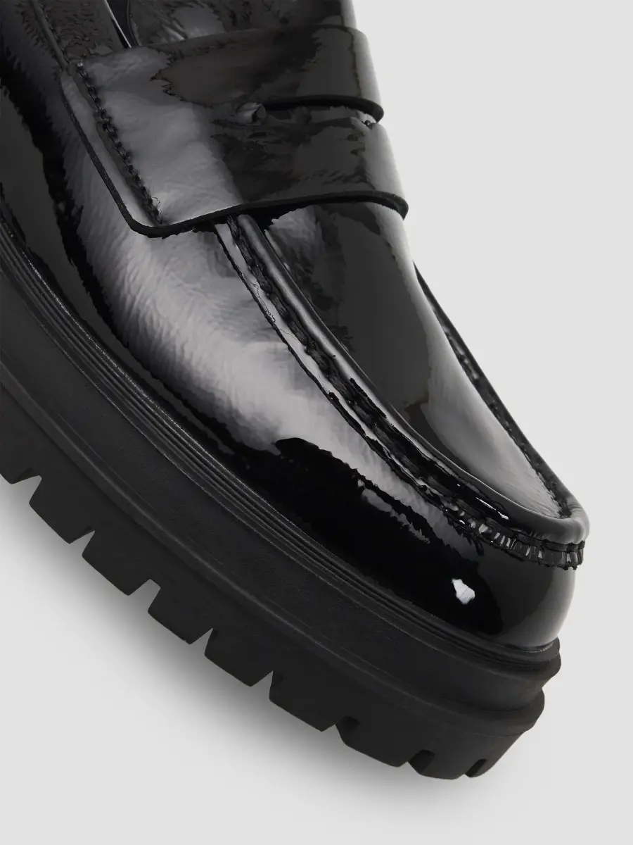 rag & bone Women's Bedford Patent Leather Loafers | Thumbnail 3 rag & bone Women's Bedford Patent Leather Loafers | Thumbnail 3