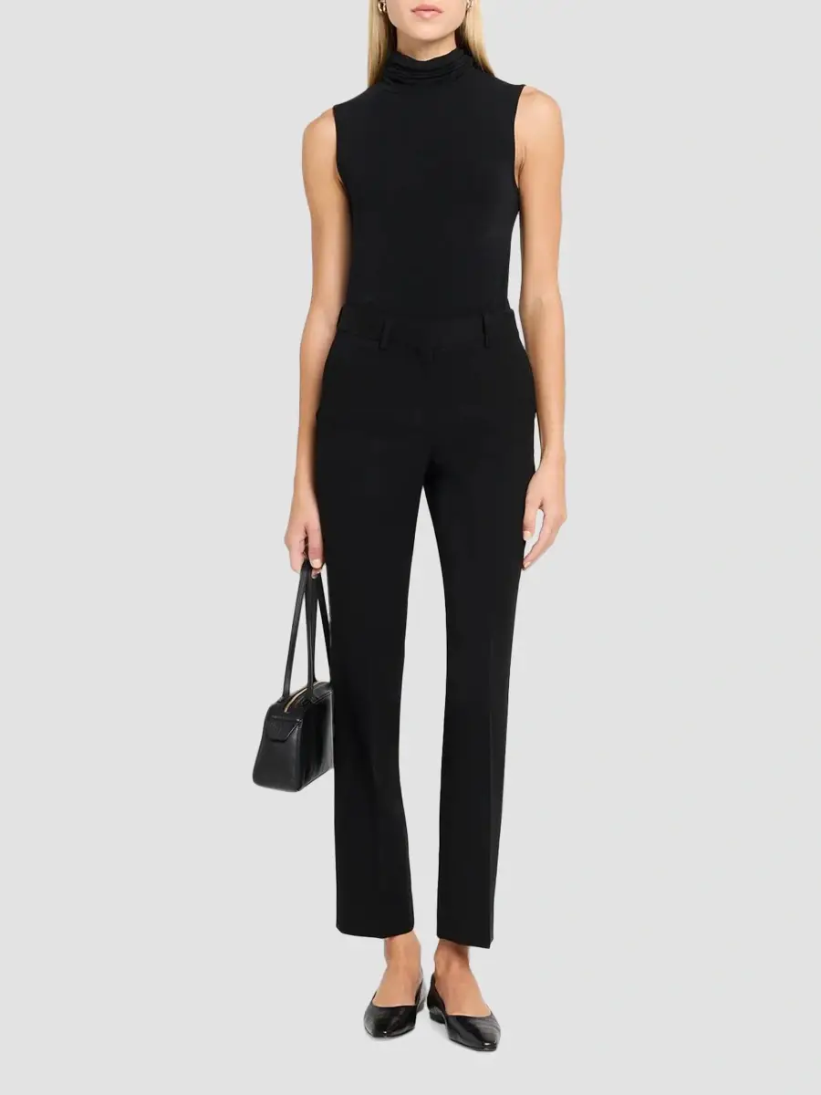Theory Women's Marcee Essential Crepe Trousers | Thumbnail 2 Theory Women's Marcee Essential Crepe Trousers | Thumbnail 2