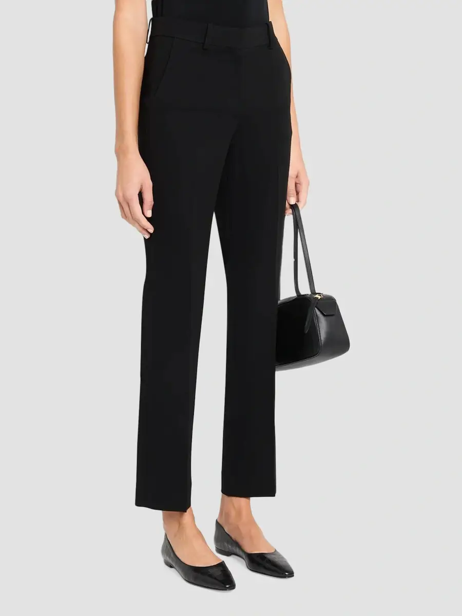 Theory Women's Marcee Essential Crepe Trousers | Thumbnail 4 Theory Women's Marcee Essential Crepe Trousers | Thumbnail 4
