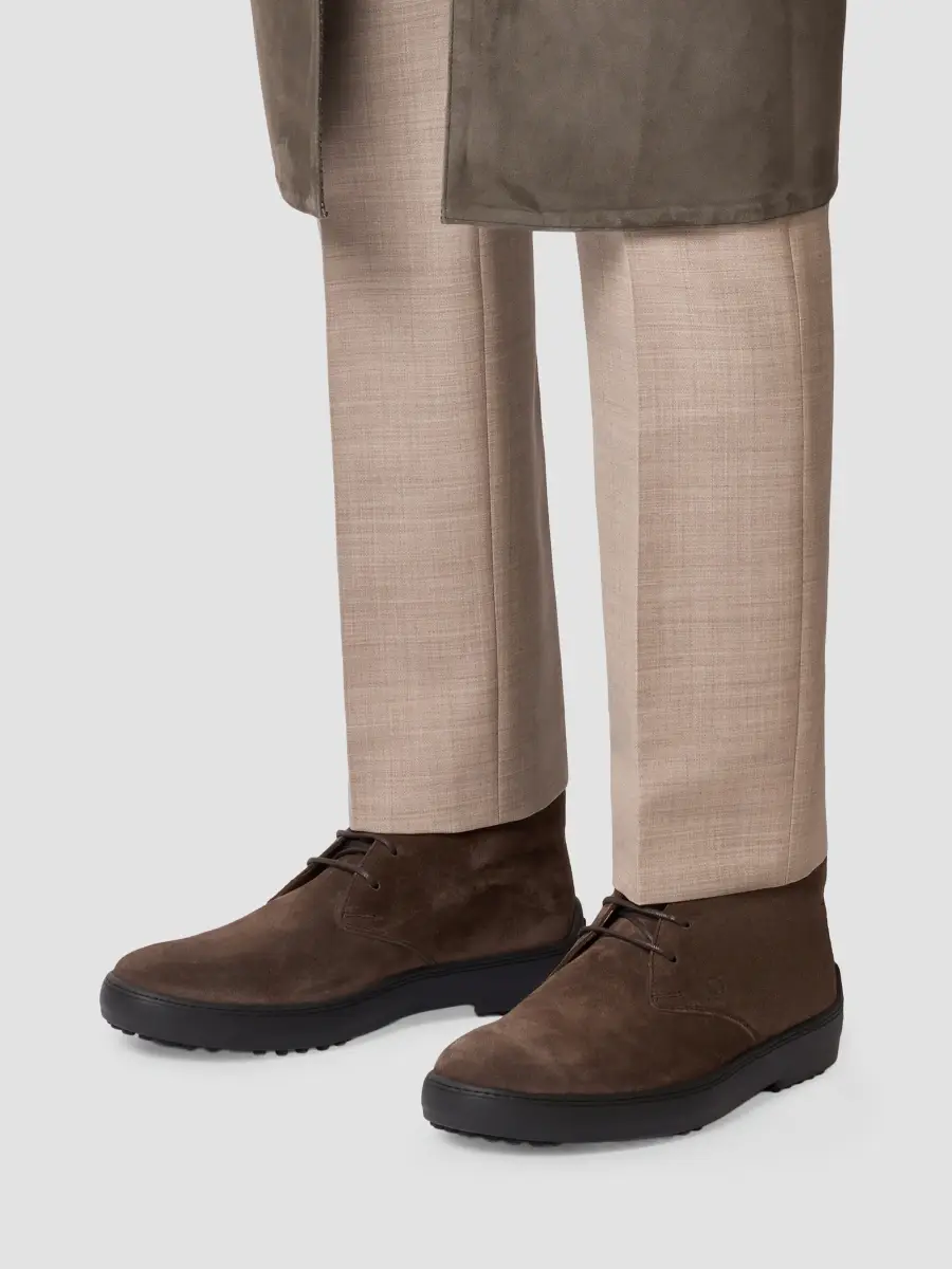 Tod's Men's Gommino Suede Desert Ankle Boots | Thumbnail 2 Tod's Men's Gommino Suede Desert Ankle Boots | Thumbnail 2