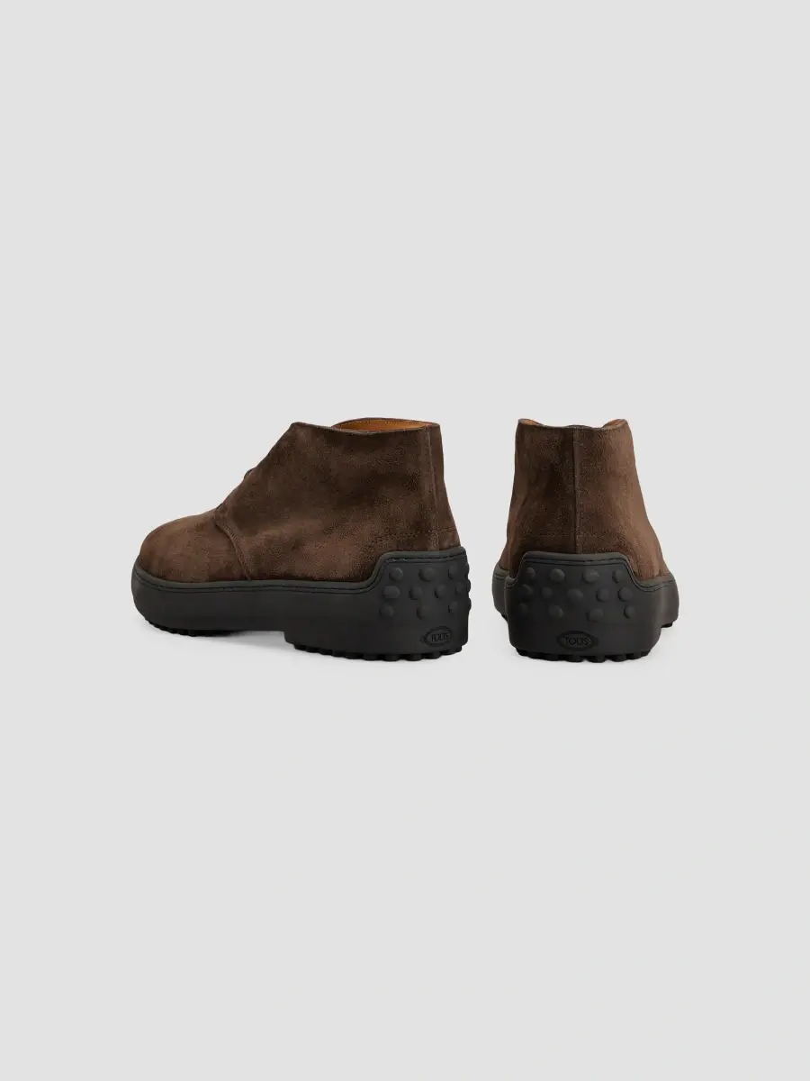 Tod's Men's Gommino Suede Desert Ankle Boots | Thumbnail 5 Tod's Men's Gommino Suede Desert Ankle Boots | Thumbnail 5