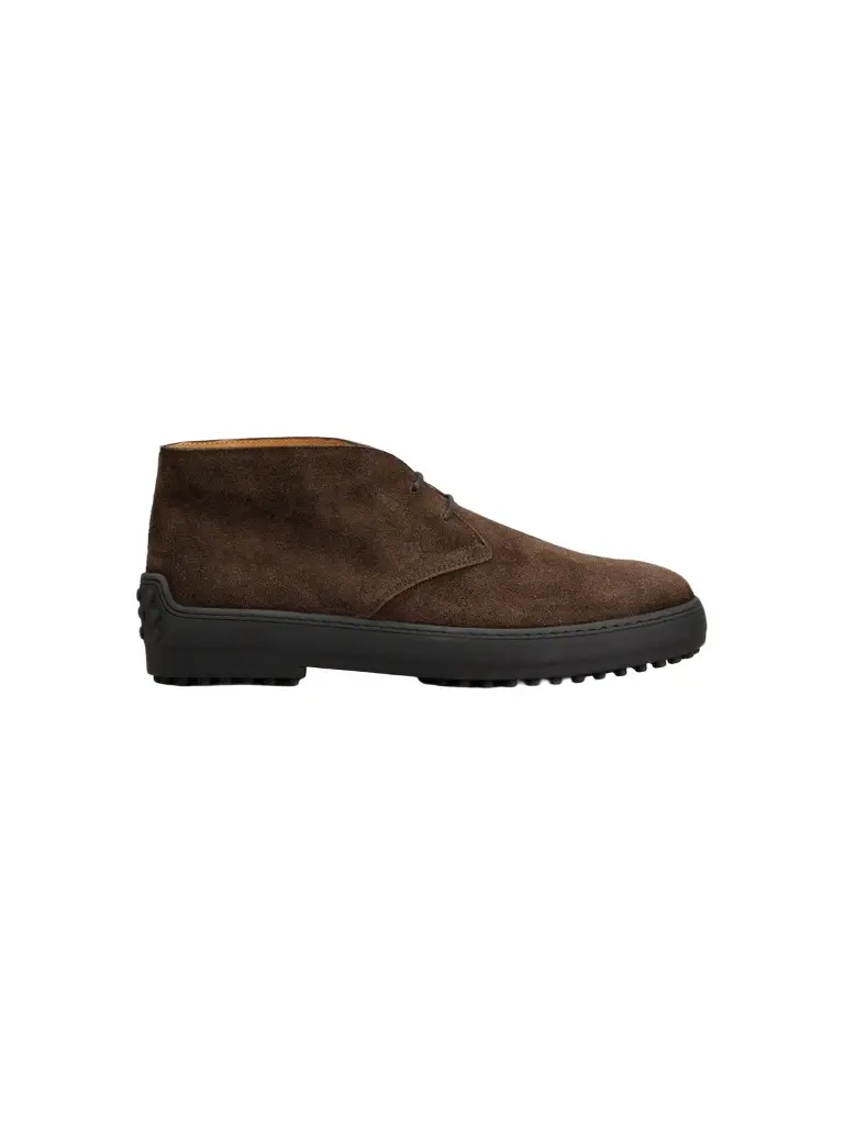 Tod's Men's Gommino Suede Desert Ankle Boots